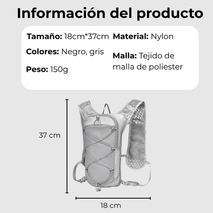 Chaleco con Bolsillos + Bolsa de Agua