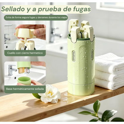 Dispensador de Viaje 4 en 1