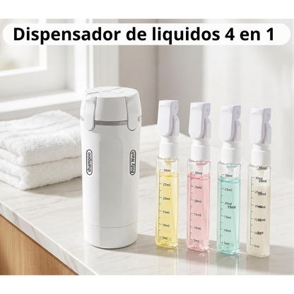 Dispensador de Viaje 4 en 1